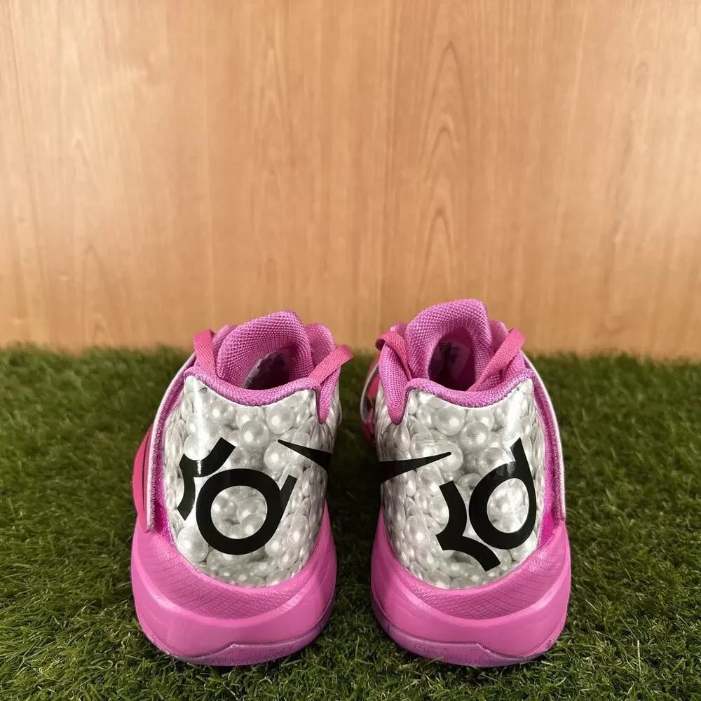 Nike KD 4 Retro Aunt Pearl Pink Basketball Shoes HF9098-600 Men's Size 10